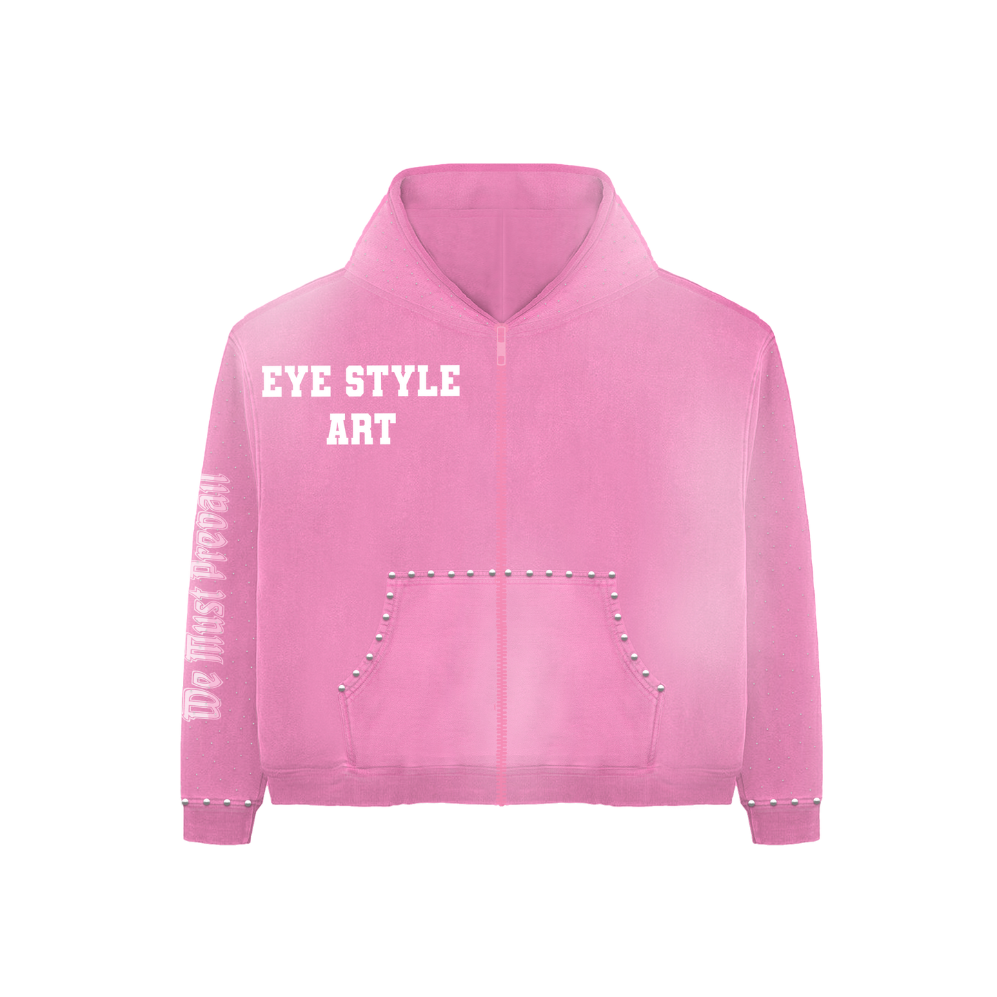 Pink Art Is Freedom Hoodie