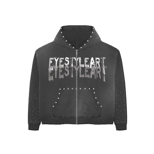 Black Rich Off Art Hoodie