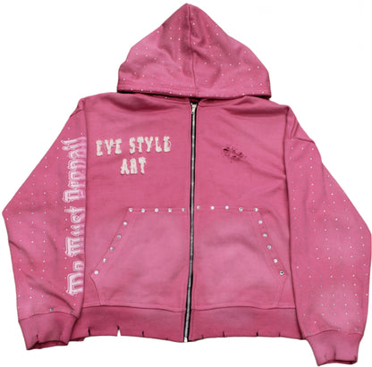 Pink Art Is Freedom Hoodie