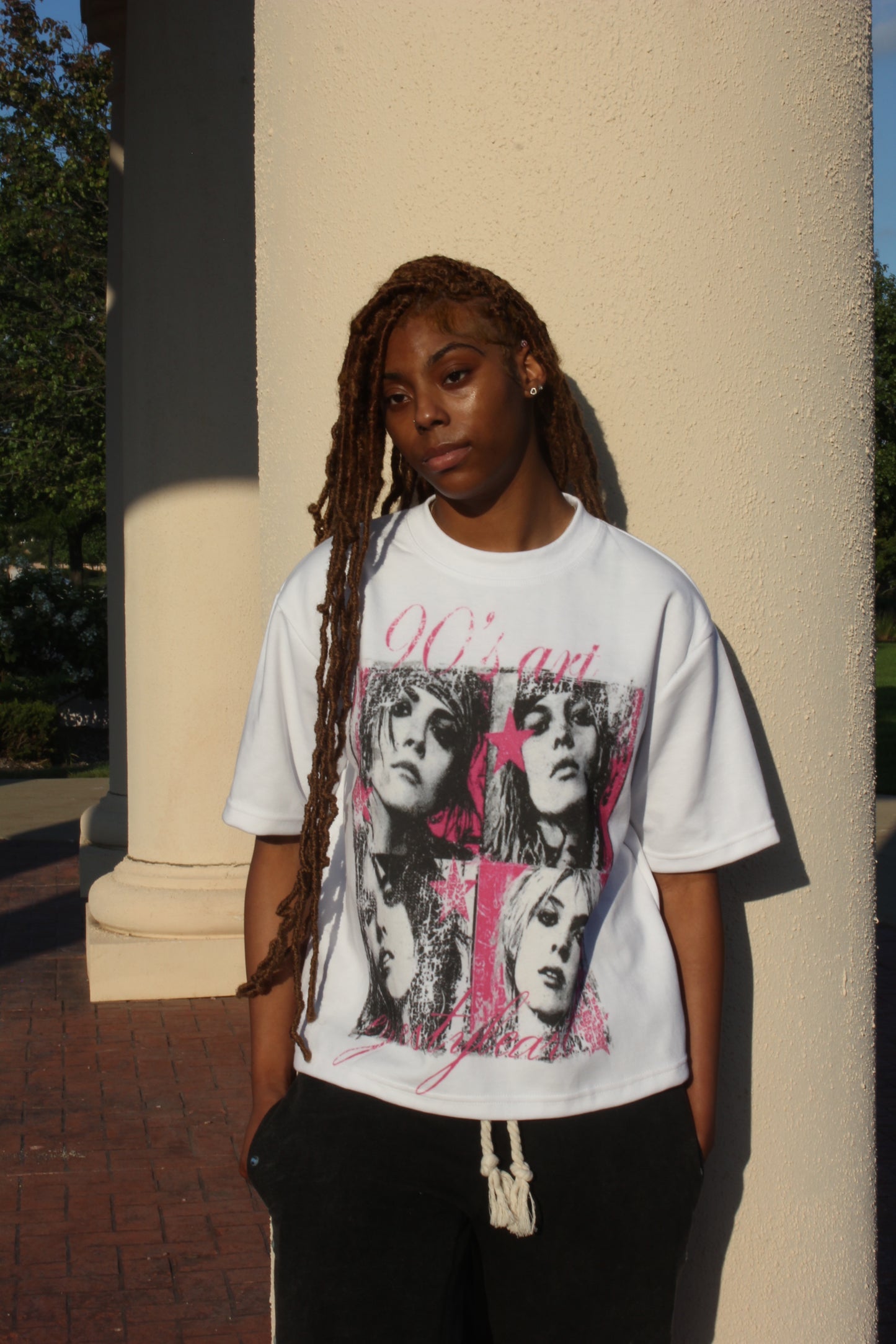 90's art tee