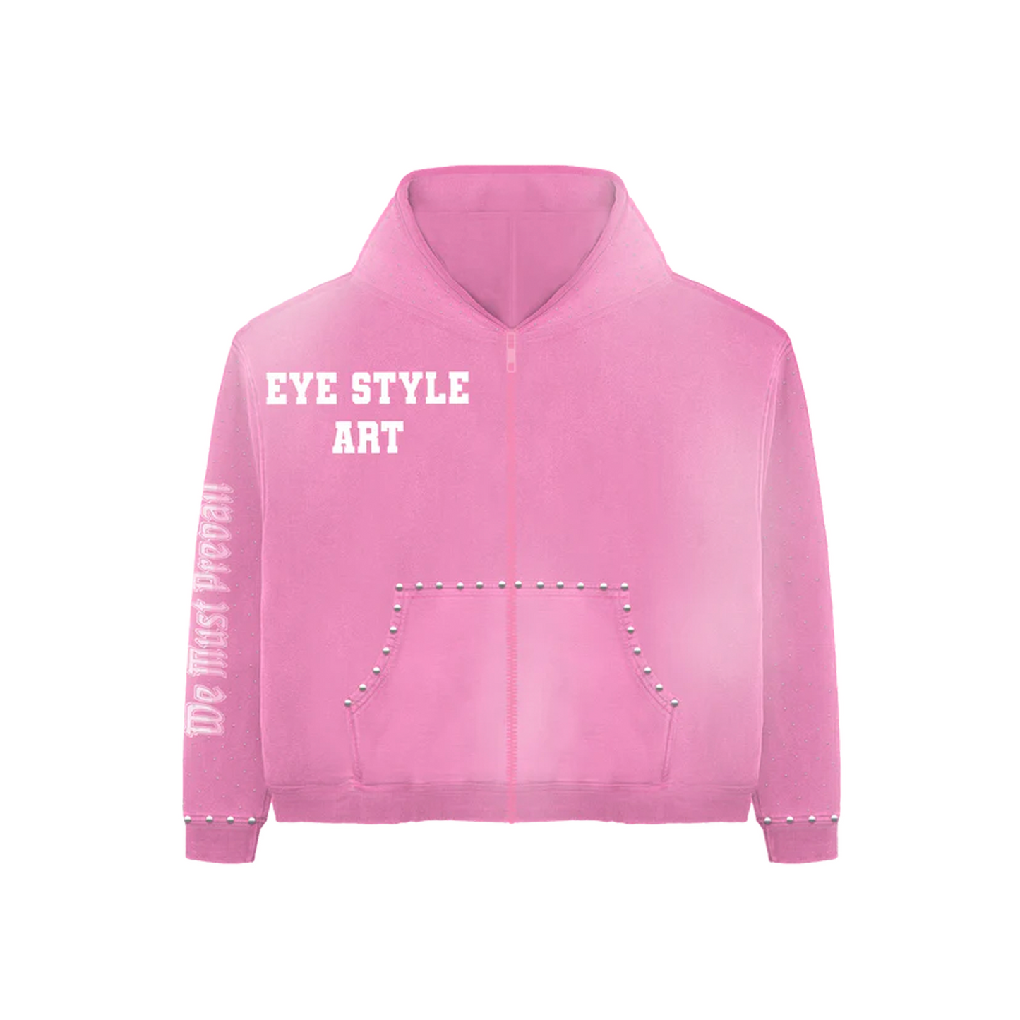Pink Art Is Freedom Hoodie